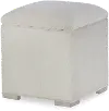 Rachael Ray Home Gray Upholstered Vanity Stool - Cinema