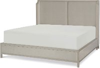 Rachael Ray Home Queen Upholstered Shelter Bed - Cinema-3