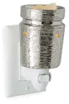 Clearance Brushed Chrome Pluggable Fragrance Warmer