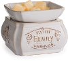 Clearance Faith Family Friends 2-in-1 Fragrance Warmer - Candle Warmers