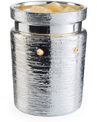 RWBCR Brushed Chrome Illumination Fragrance Warmer - Candle Warmers