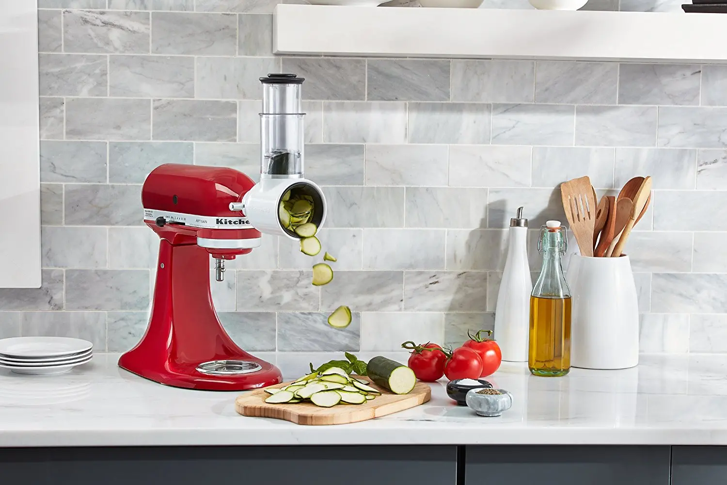 KSMVSA KitchenAid Fresh Prep Slicer/Shredder Attachment-5