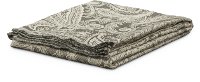 Gray and Ivory Paisley Boulder Throw