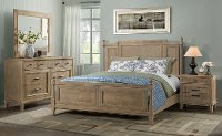 6PC:654/EDENPARK6/6 Casual Classic Natural 6 Piece King Bedroom Set - Eden Park