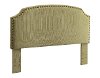 IDF-7880GR-HB-FQ Green Upholstered Full-Queen Headboard - Mira