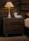Clearance Modern Rustic Brown Nightstand - Forge