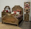 Rustic Natural 6 Piece Queen Bedroom Set - Thurston-2