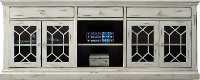 80 Inch Distressed White TV Stand - Prisma