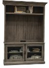 Washed Gray 2 Piece Modern Entertainment Center - Dovetail