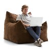 0551381 Imperial Lounger Chocolate Comfort Suede Plus