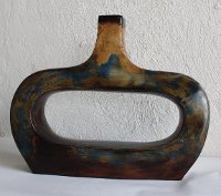 Long Turquoise Brasilian Pot