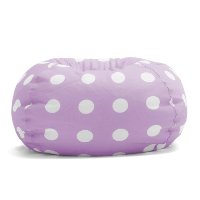0630250 Big Joe Classic Bean Bag Purple with White Dot (88 Inch) - Classic