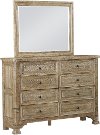 Clearance Classic Weathered Pine Dresser - Interlude II