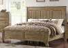 Classic Weathered Pine Queen Size Bed - Interlude II
