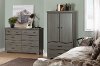 10604 Two-Door Armoire with Drawers - Versa -8