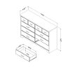 10606 8-Drawer Double Dresser - Versa -8