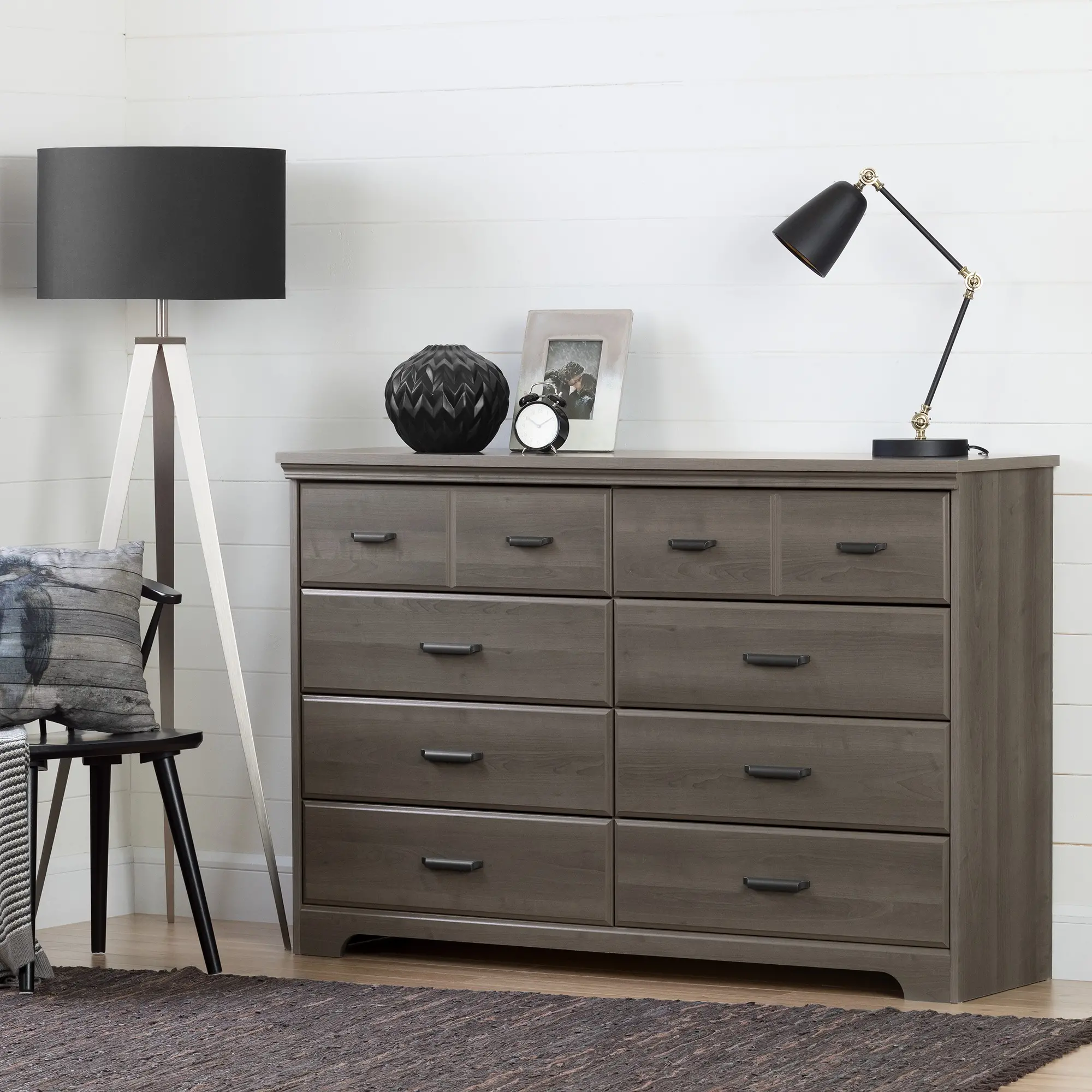 10606 Versa Gray Maple 8-Drawer Double Dresser-1