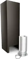 EXTKIT16ES KitchenAid Hood Extension- Black Stainless