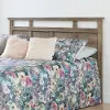 10608 Versa Weathered Oak King Headboard - South Shore