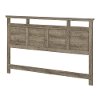 10608 Weathered Oak King Headboard (78 Inch) - Versa -2