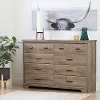 10609 8-Drawer Double Dresser - Versa -1