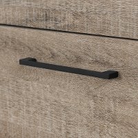 10551 Weathered Oak 2 Drawer Mobile File Cabinet - Munich -6