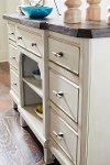White and Weathered Brown Sideboard - Mystic Cay-3