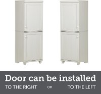 10312 Two-Door Narrow Storage Cabinet - Hopedale -8