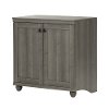 10323 Gray Maple Two-Door Storage Cabinet - Hopedale -2