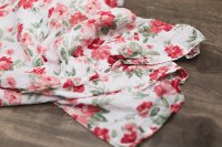 Spiced Blossom Bamboo Rayon and Cotton Muslin Swaddle Blanket-2