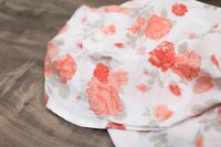 Just Peachy Bamboo Rayon and Cotton Muslin Swaddle Blanket-2