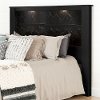 10122 Black King Headboard with Lights (78 Inch ) - Gloria
