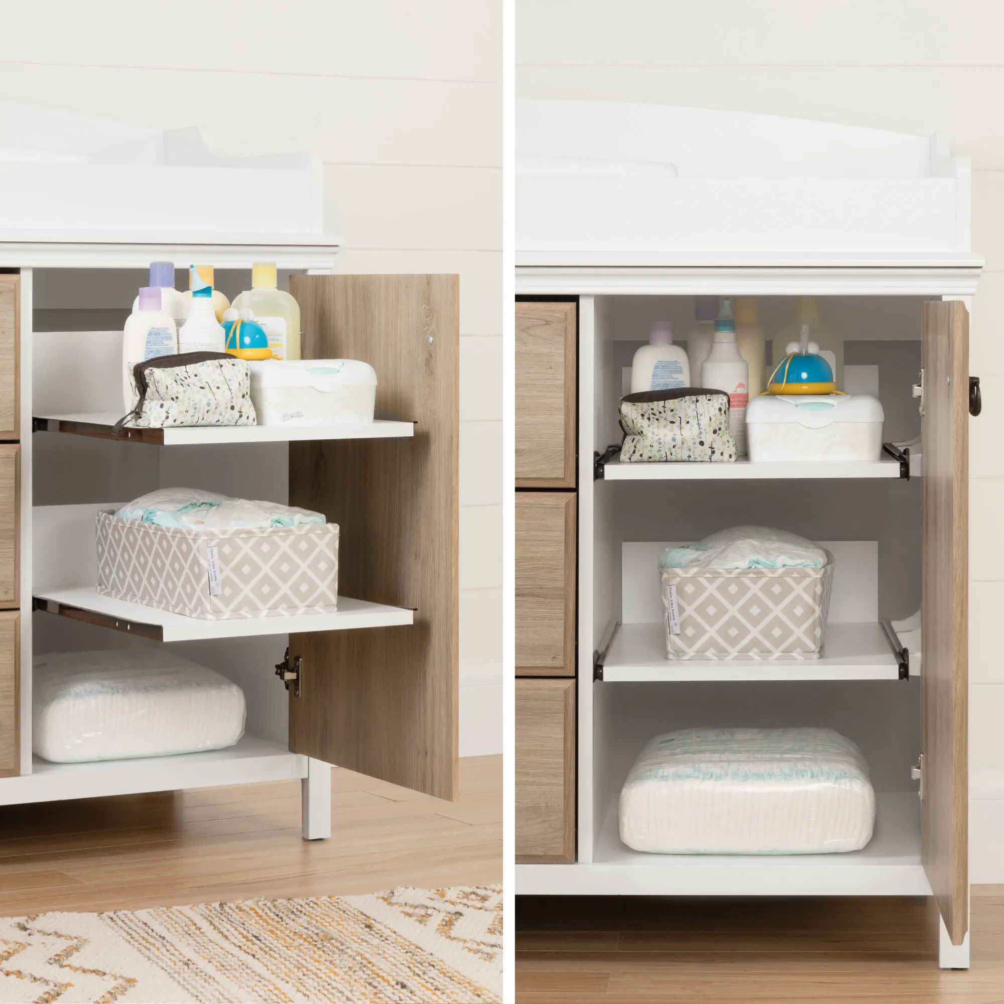 10624 Changing Table with Removable Changing Station - Catimini-3