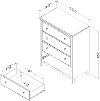 10625 Four-Drawer Chest - Catimini-6
