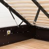 10697 Chocolate Brown Queen Storage Platform Bed - Step One-4