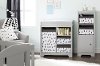 100212 White/Grey Baskets Feathers Print 2-Pack - Storit -3