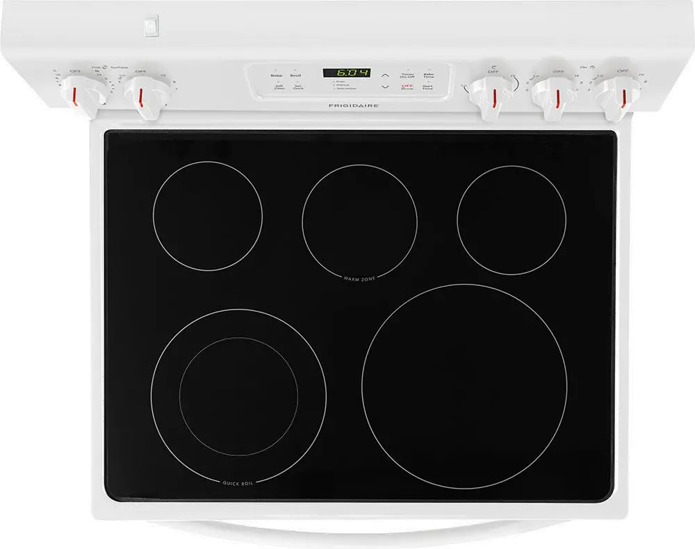 FFEF3054TW Frigidaire Electric Range with an Extra-Large Element - 5.3 cu. ft. White-3