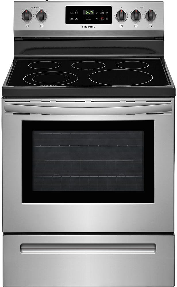FFEF3054TS Frigidaire Electric Range with One-touch Self Clean - 5.3 cu. ft. Stainless Steel-1