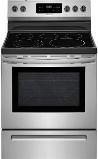 FFEF3054TS Frigidaire Electric Range with One-touch Self Clean - 5.3 cu. ft. Stainless Steel