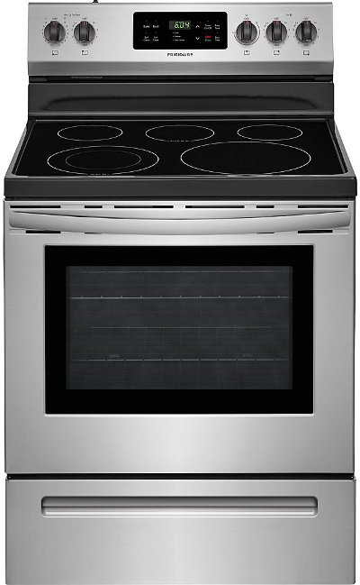 FFEF3054TS Frigidaire Electric Range with One-touch Self Clean - 5.3 cu. ft. Stainless Steel