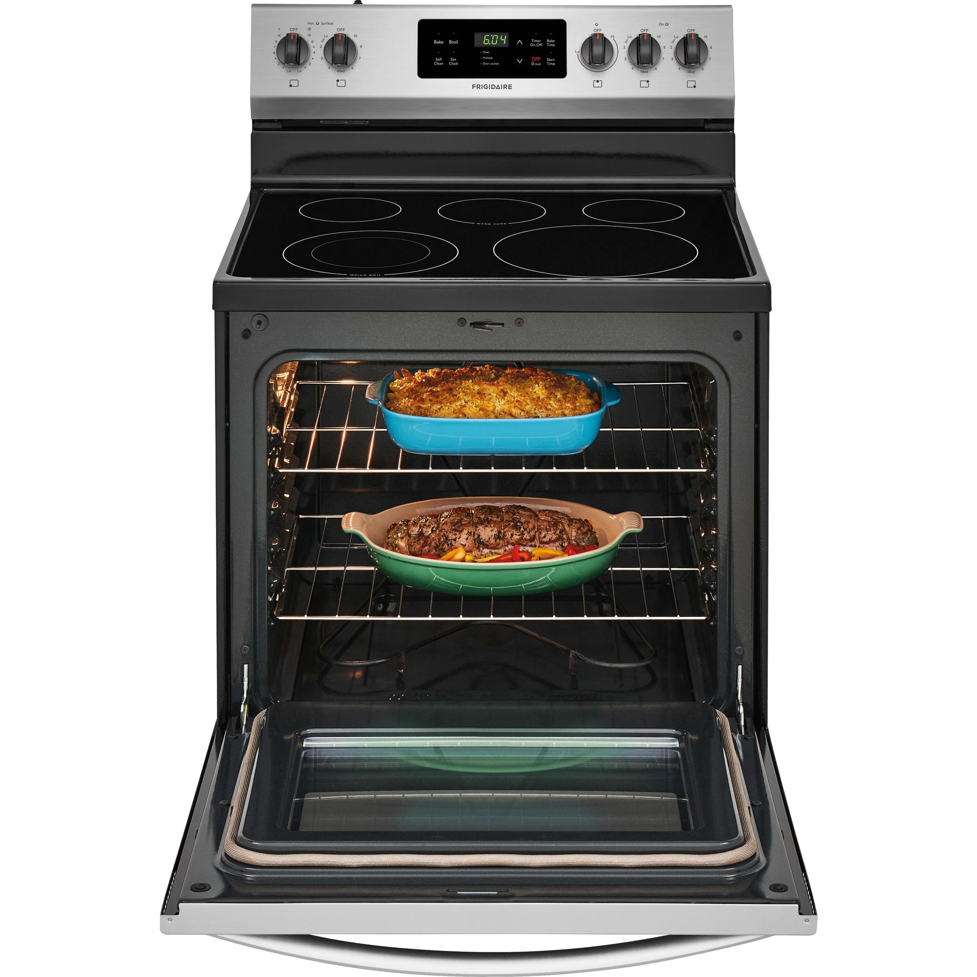 FFEF3054TS Frigidaire Electric Range with One-touch Self Clean - 5.3 cu. ft. Stainless Steel-2