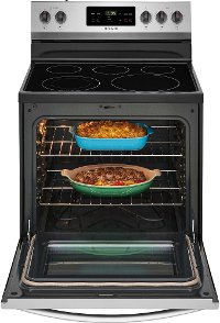 FFEF3054TS Frigidaire Electric Range with One-touch Self Clean - 5.3 cu. ft. Stainless Steel-2