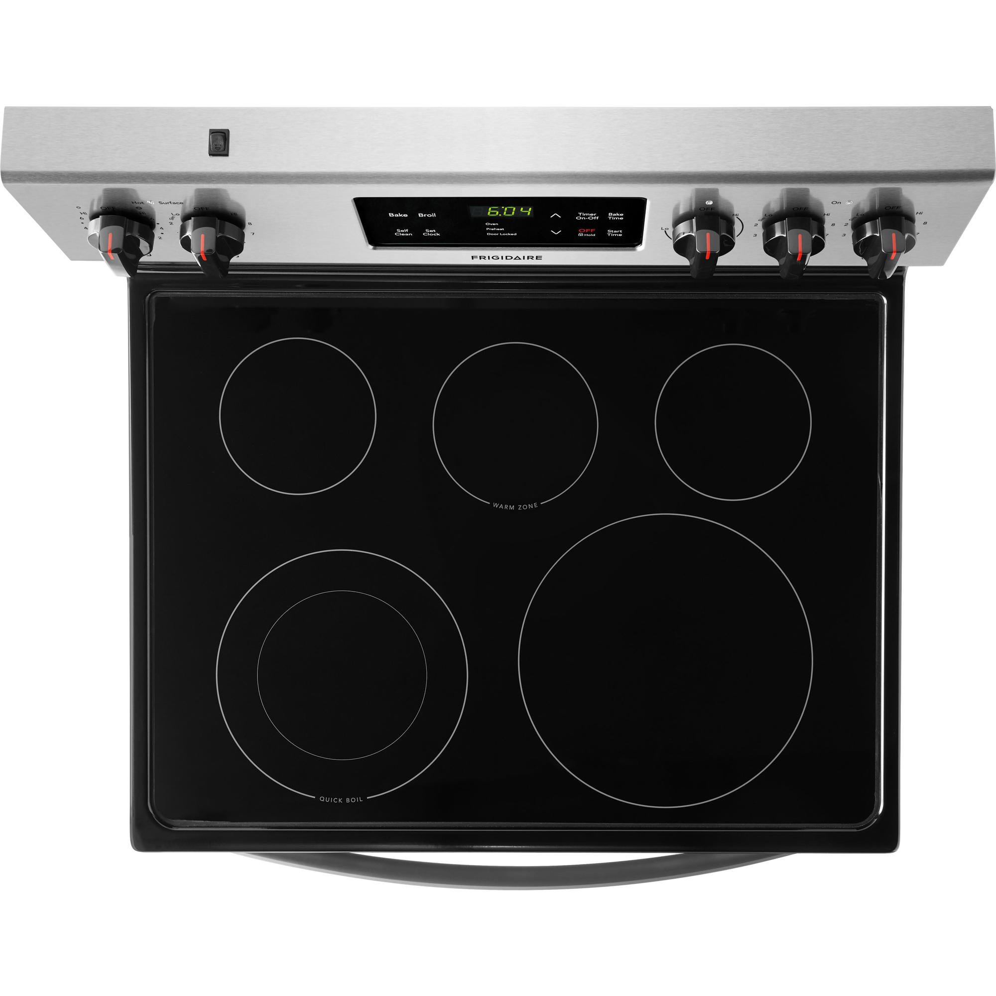 FFEF3054TS Frigidaire Electric Range with One-touch Self Clean - 5.3 cu. ft. Stainless Steel-3