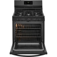FFGF3054TB Frigidaire 30 Inch Freestanding Gas Range - 5.0 cu. ft. Black-4