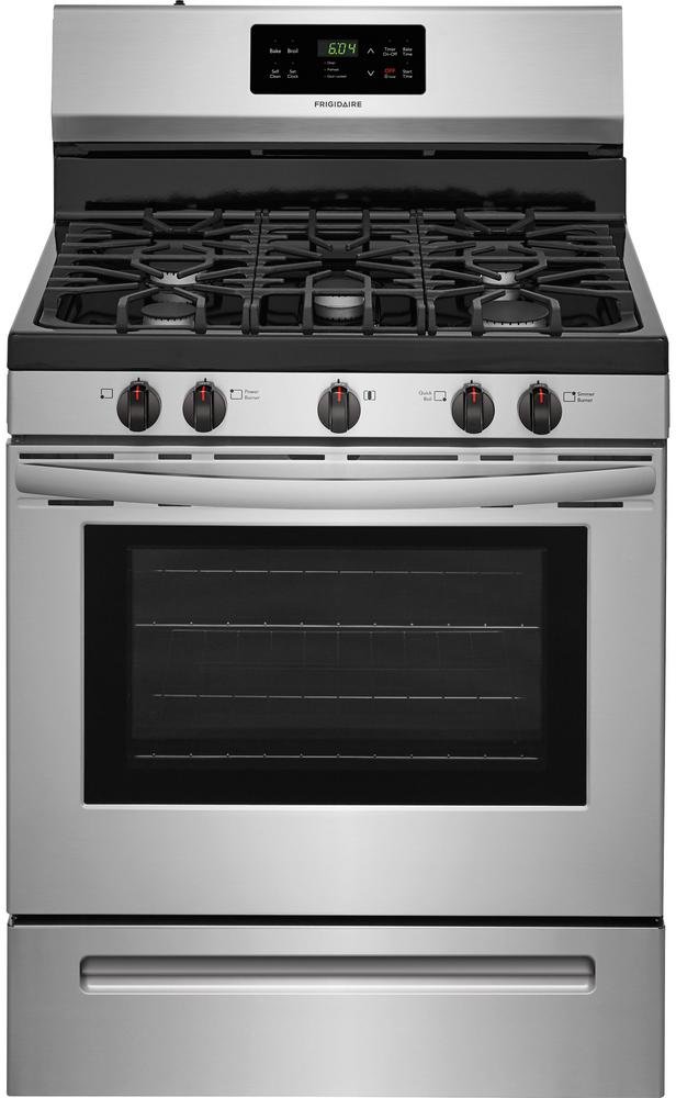 FFGF3054TS Frigidaire Gas Range with Timed Cook Option - 5.0 cu. ft. Stainless Steel-1