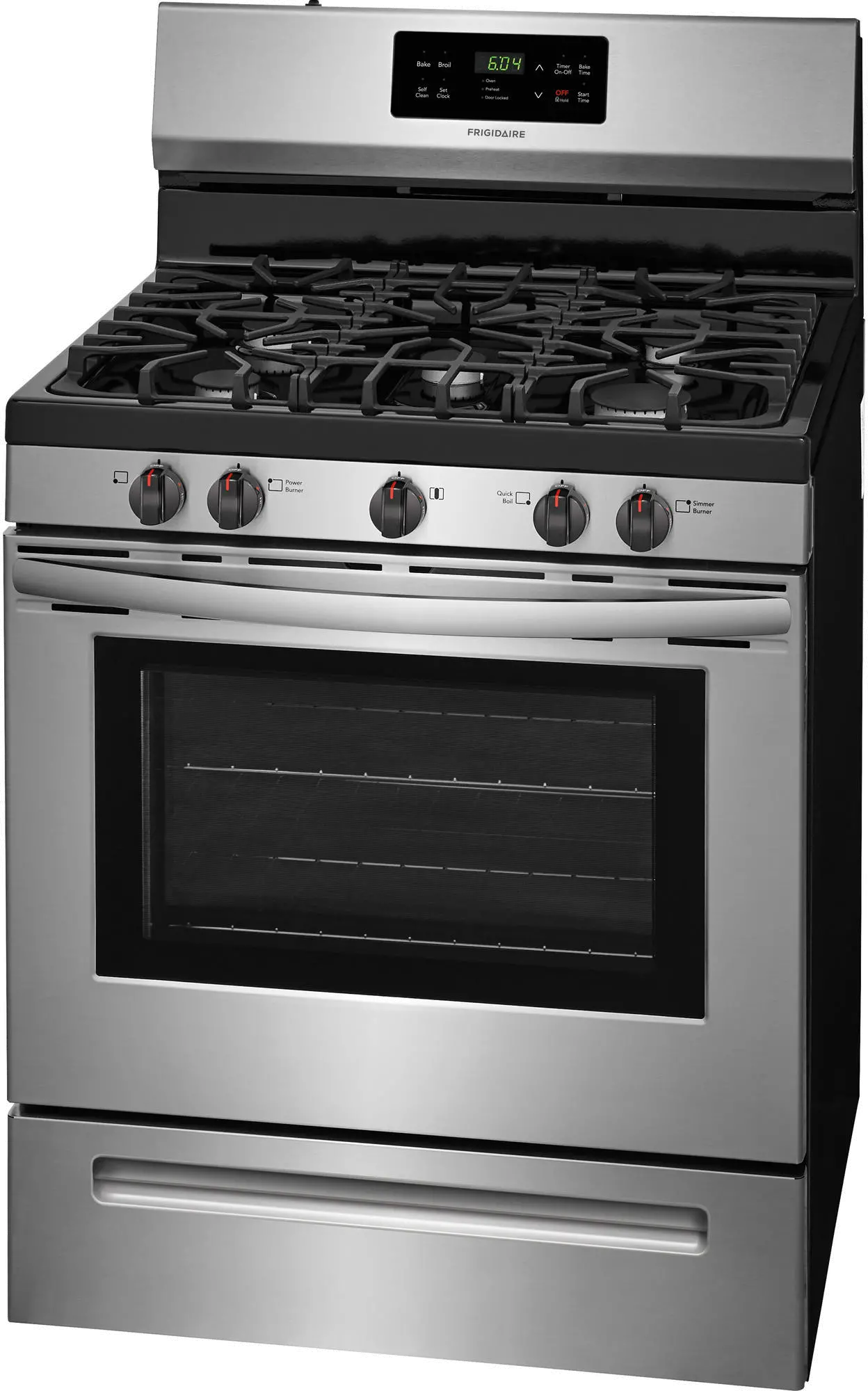 FFGF3054TS Frigidaire Gas Range with Timed Cook Option - 5.0 cu. ft. Stainless Steel-2