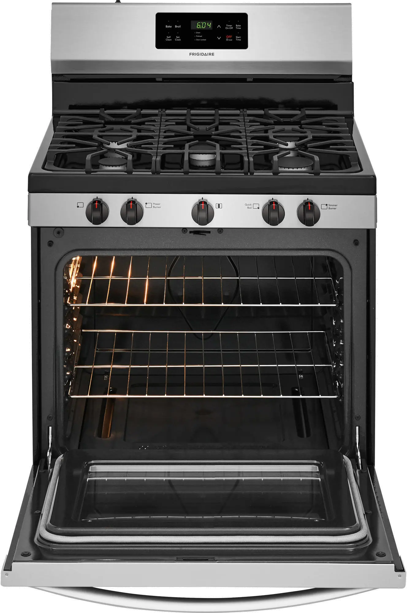 FFGF3054TS Frigidaire Gas Range with Timed Cook Option - 5.0 cu. ft. Stainless Steel-4