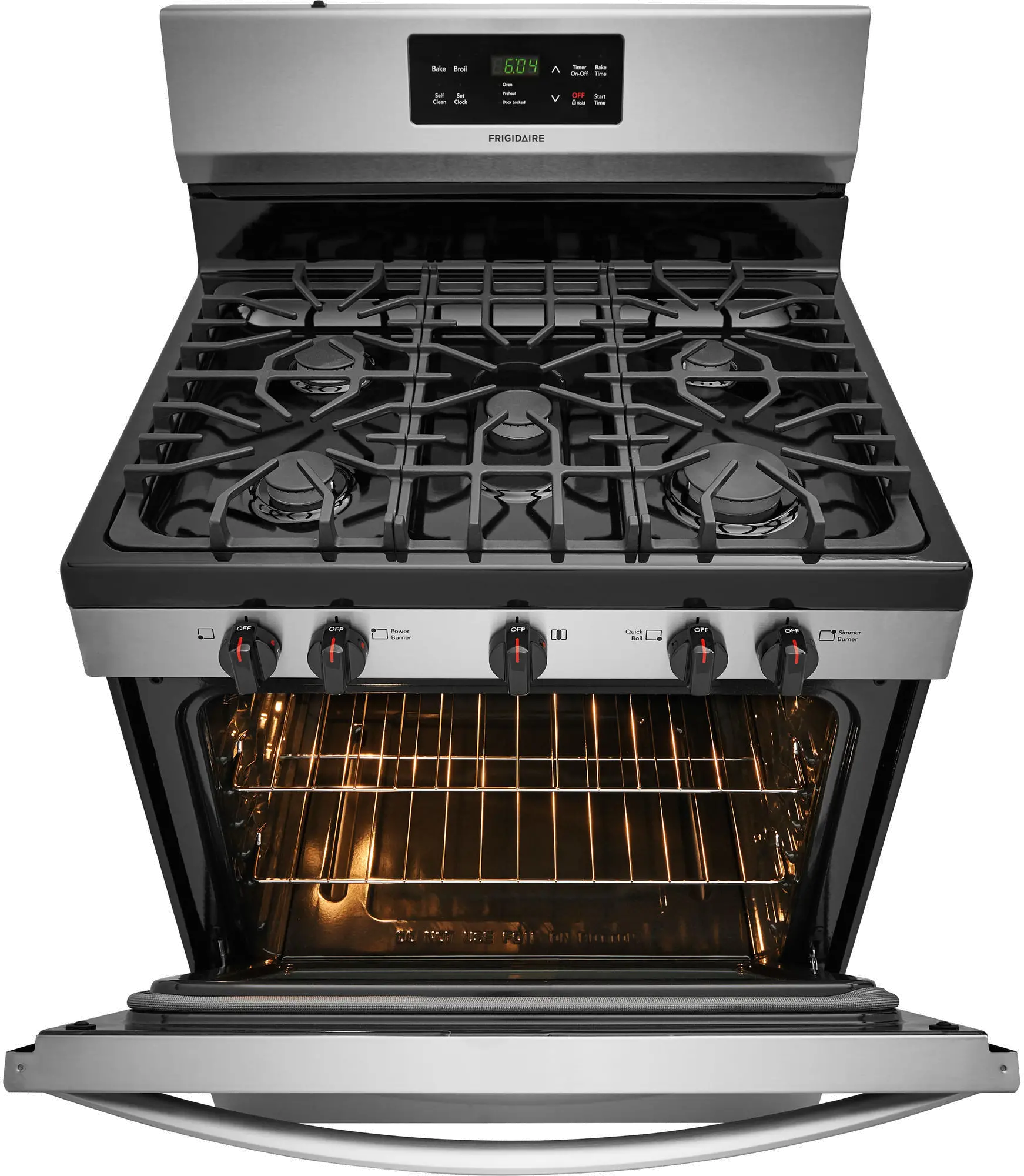 FFGF3054TS Frigidaire Gas Range with Timed Cook Option - 5.0 cu. ft. Stainless Steel-5