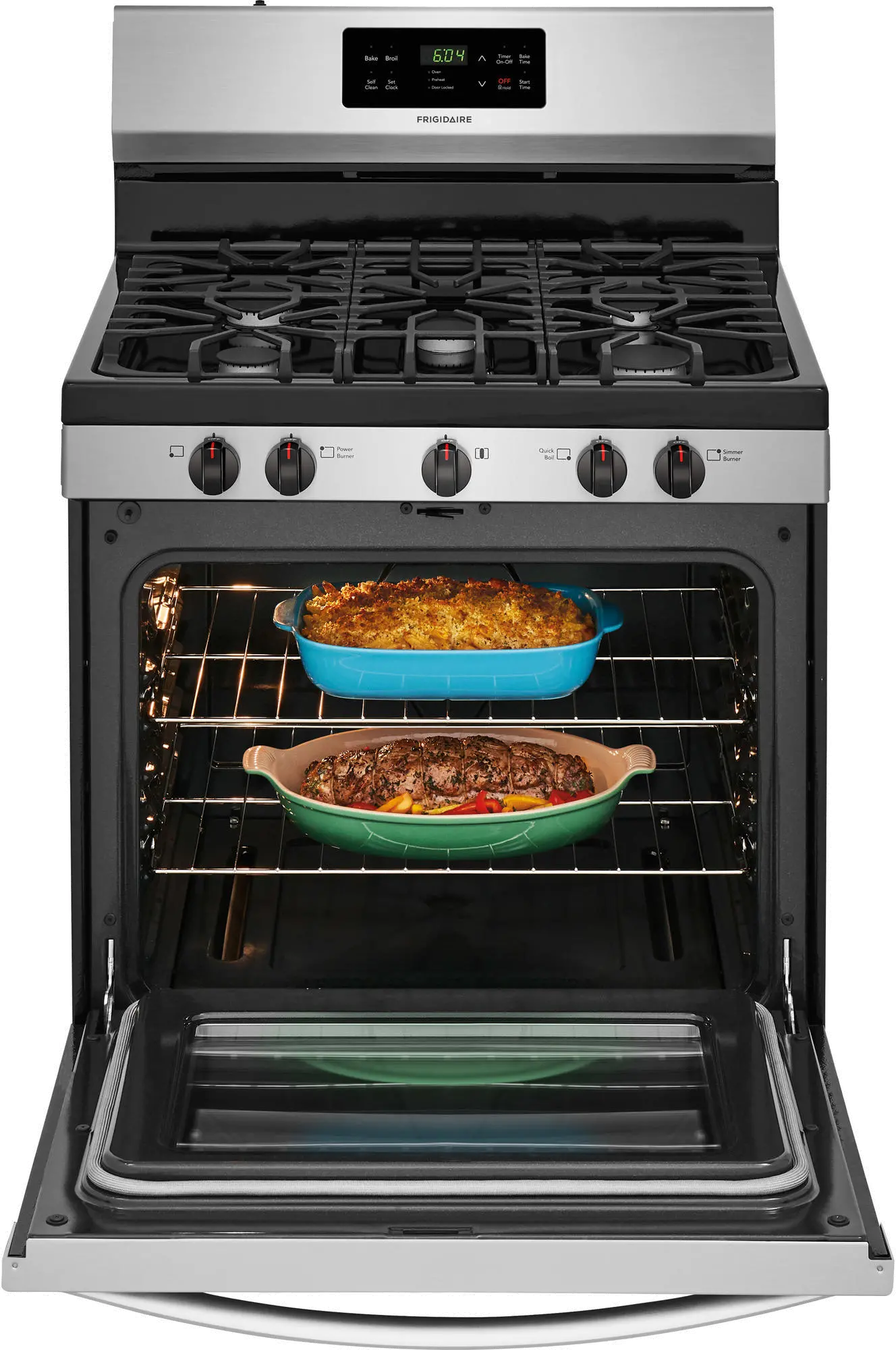 FFGF3054TS Frigidaire Gas Range with Timed Cook Option - 5.0 cu. ft. Stainless Steel-7