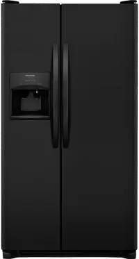 FFSS2615TE Frigidaire 25.5 cu. ft. Side-by-Side Refrigerator - 36 Inch Black